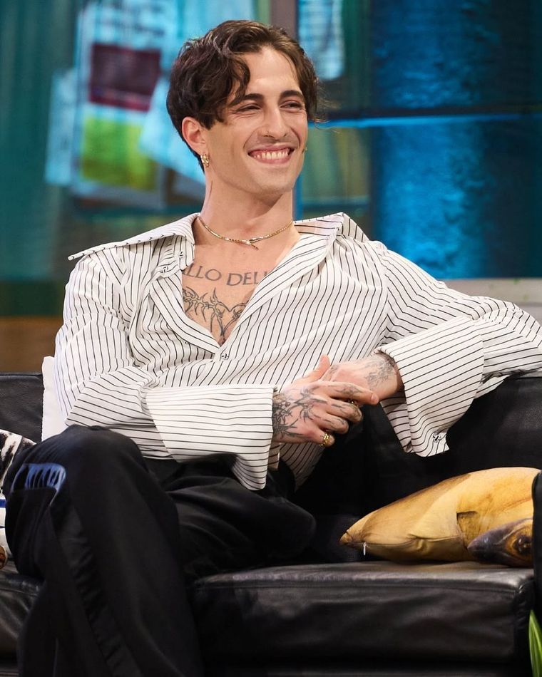 La entrevista con Damiano David quedará como una de las más caóticas. Foto: Archivo