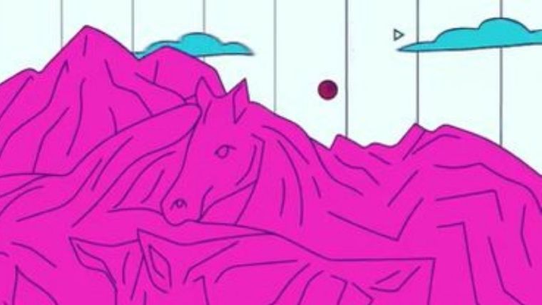 Acertijo visual, reto visual, caballo