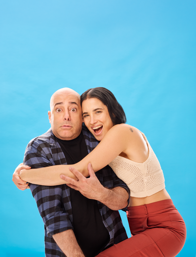 Sebastián Presta y Flor Torrente en "Mi amiga y yo". Sebastián Presta y Flor Torrente en "Mi amiga y yo".