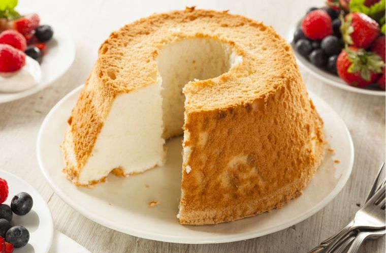 Pastel de ángel Una receta liviana y esponjosa para hacer en pocos minutos Foto: Shutterstock