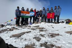 Los elegidos para representar a la Argentina en la expedición Himalaya 2025 del Ejército Argentino en conjunto con el ejército de la India. 
