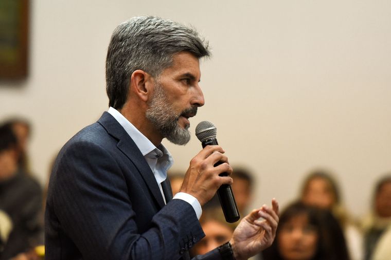 El intendente de la Ciudad de Mendoza, Ulpiano Suarez. Foto: Santiago Tagua/MDZ