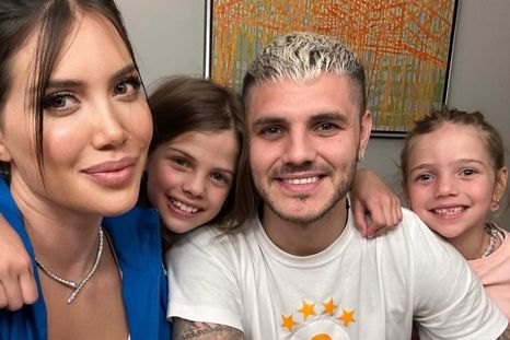 Las hijas de Wanda Nara y Mauro Icardi Las hijas de Wanda Nara y Mauro Icardi