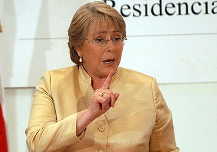 La presidenta chilena, optimista. Foto: web