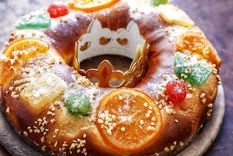 Admira este roscón de reyes, digno de la realeza ¡te encantará!