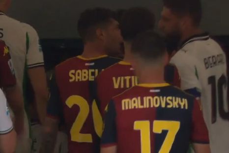 El incidente ocurrió tras el cierre del primer tiempo. El incidente ocurrió tras el cierre del primer tiempo.