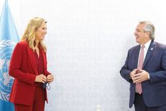 alberto fernandez mantuvo un encuentro con la reina maxima