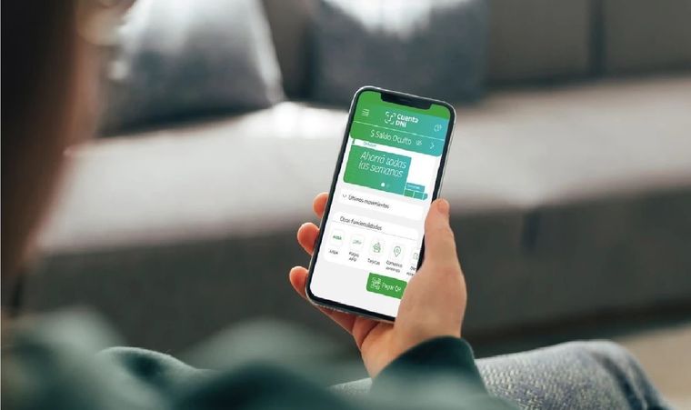 Cuenta DNI tiene como personaje un perro Foto: Banco Provincia