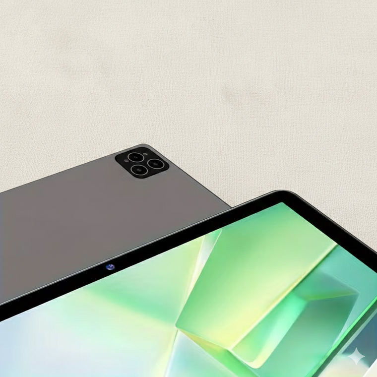 El diseño de la Tablet Crelander 2025 es liviano y está pensado para llevarla de viaje o al estudio.