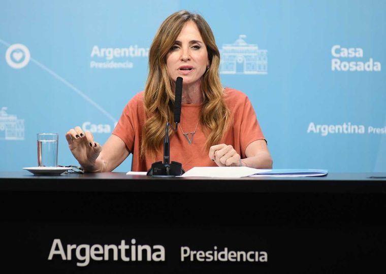 Victoria Tolosa Paz le envió un mensaje a Cristina Fernández de Kirchner en medio de la interna del kirchenrismo. Foto: NA