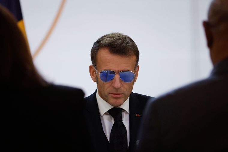 El presidente de Francia, Emmanuel Macron, es uno de los que se ha pronunciado contra el anuncio de aranceles de Trump.