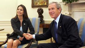 María Corina Machado tenía 37 años cuando se reunió en 2005 con el entonces presidente de EE.UU. George W Bush María Corina Machado tenía 37 años cuando se reunió en 2005 con el entonces presidente de EE.UU. George W Bush
