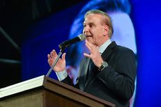 Miguel Ángel Pichetto en Ferro Foto: Noticias Argentinas