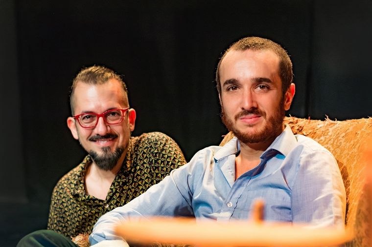 Diego Casado Rubio y Emiliano Dionisi Foto: Silvana Galdi