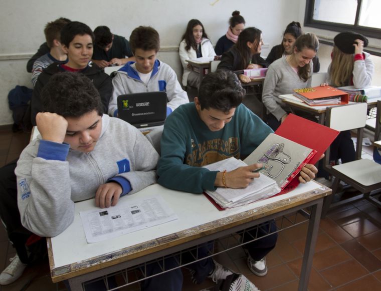 Los alumnos deberán retornar a clases en febrero. Foto: Archivo