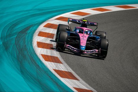 Franco Colapinto arrancó el GP de Miami con todo: fue 11° en la FP1 y llega bien parado a la qualy Sprint.