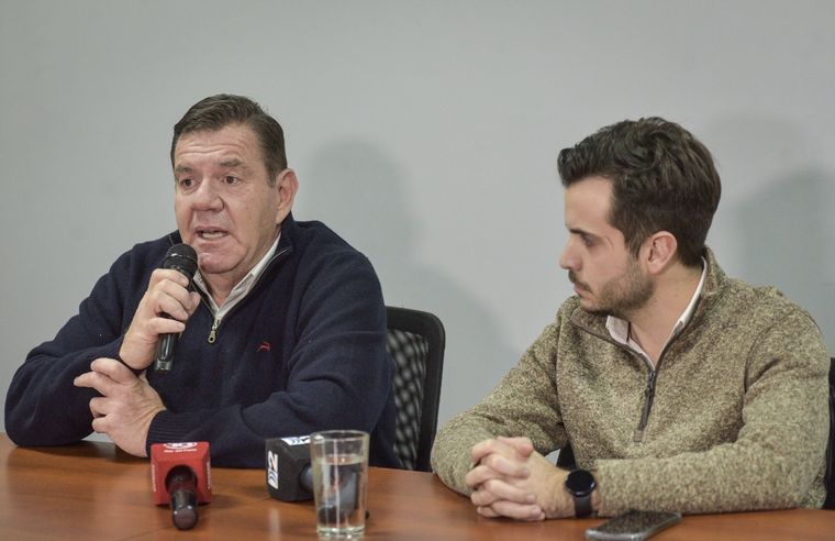 Guillermo Montenegro pidió tranquilidad y negó que se hayan registrado saqueos hasta el momento Foto: Prensa MGP