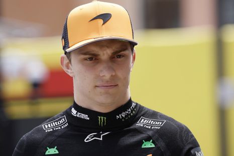 Oscar Piastri rompió un récord negativo en Shanghái. Foto: EFE Oscar Piastri rompió un récord negativo en Shanghái. Foto: EFE