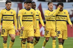 La despedida de Boca en el estadio Ciudad de Vicente López. Foto: Fotobaires La despedida de Boca en el estadio Ciudad de Vicente López. Foto: Fotobaires