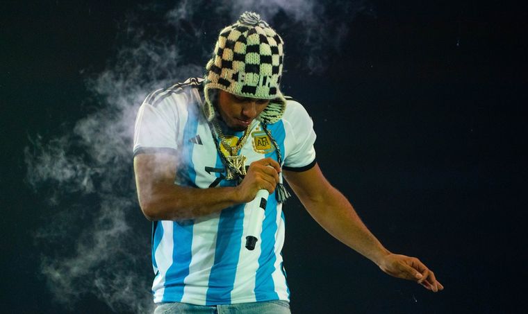 Myke Towers agotó las entradas del Luna Park. Foto: Gentileza MKPrensa
