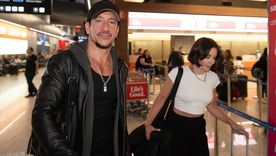 La flamante pareja viajó a las Américas para la segunda parte de Rocky. Créditos: Archivo MDZ La flamante pareja viajó a las Américas para la segunda parte de Rocky. Créditos: Archivo MDZ