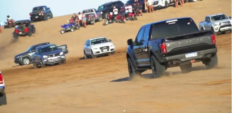 El hecho en Pinamar. Foto: NA