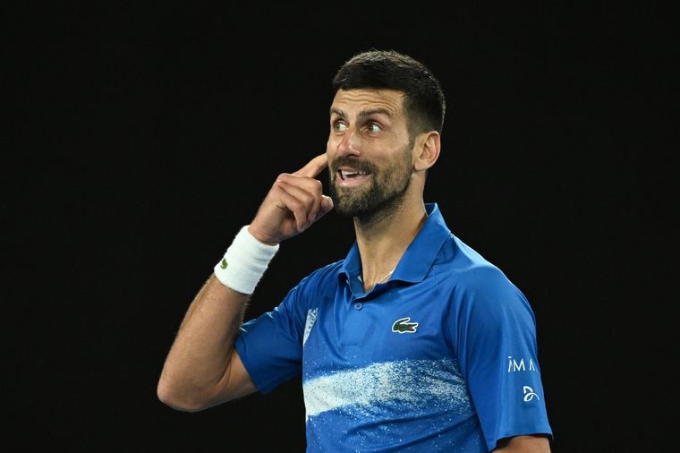 DjokovicNovak Djokovic palpitó la semis del US Open ante Carlos Alcaraz y también le dejó una advertencia a Sinner. Foto: EFE
