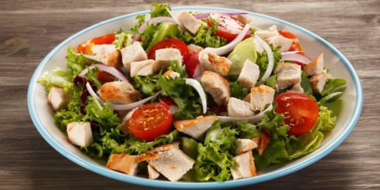 Ensalada de pollo Foto: Pixabay