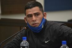 Albornoz durante los alegatos finales del juicio en el que lo condenaron Foto: Archivo