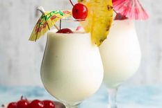 Este es el trago que debes preparar para festejar: piña colada Foto: Loma culinaria
