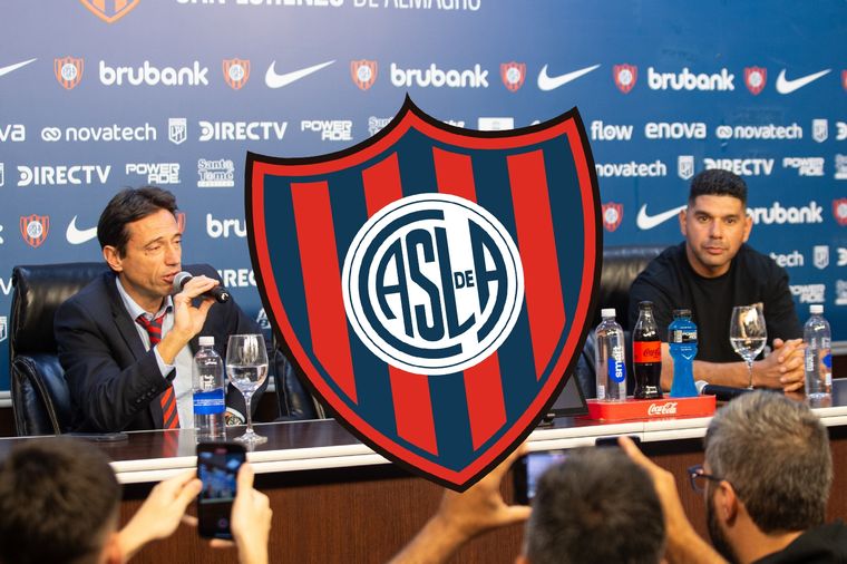 Marcelo Moretti le ofreció la presidencia a Ortigoza para evitar que se produzca la acefalía en San Lorenzo. Foto: Prensa San Lorenzo y Paladar Negro