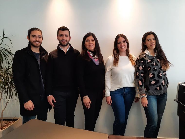 Fernando Ibarra, Juan Francisco Blotta, Jaquelina Pino, Julieta Di Paola, Camila Curello