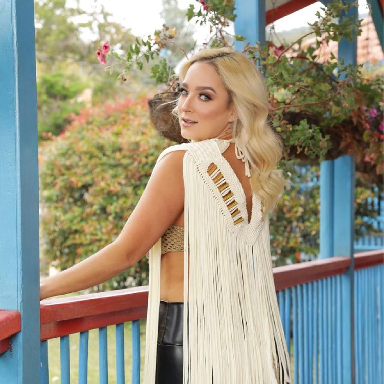 Katherin Giraldo es la media hermana de Karol G Foto: Instagram