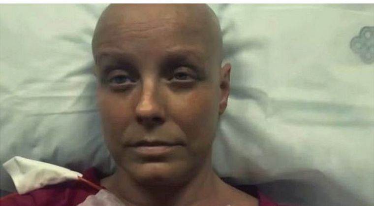 La animadora Claudia Conserva fue diagnosticada con un cáncer de mama triple negativo. Foto: TVN