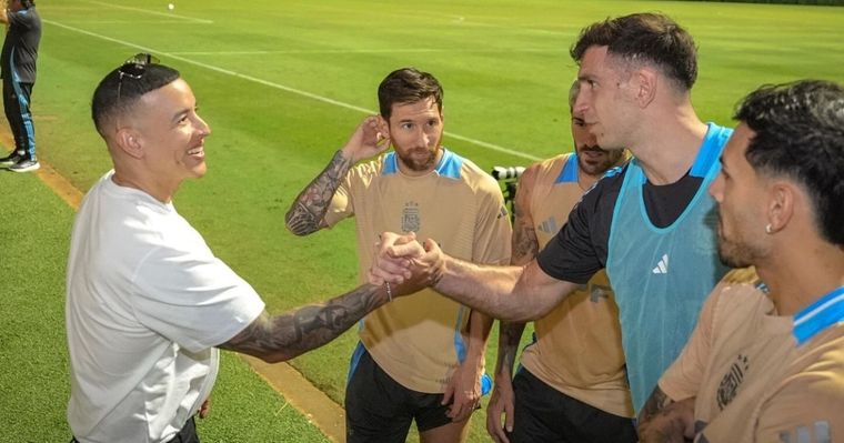 Daddy Yankee y la selección argentina.