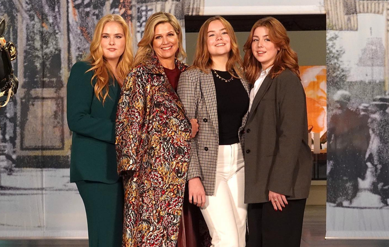 Máxima de los Países Bajos suele reciclar prendas en sus apariciones. Foto: Instagram @koninklijkhuis