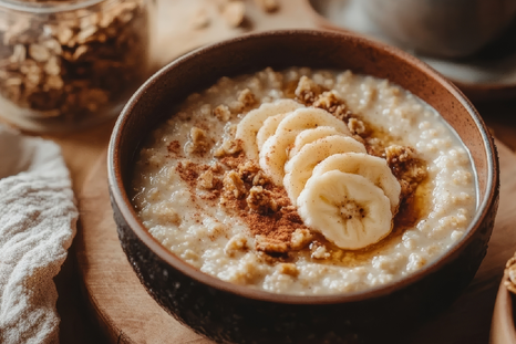 Avena con banana: uno de los desayunos súper nutritivos de los jugadores del mundial Avena con banana: uno de los desayunos súper nutritivos de los jugadores del mundial