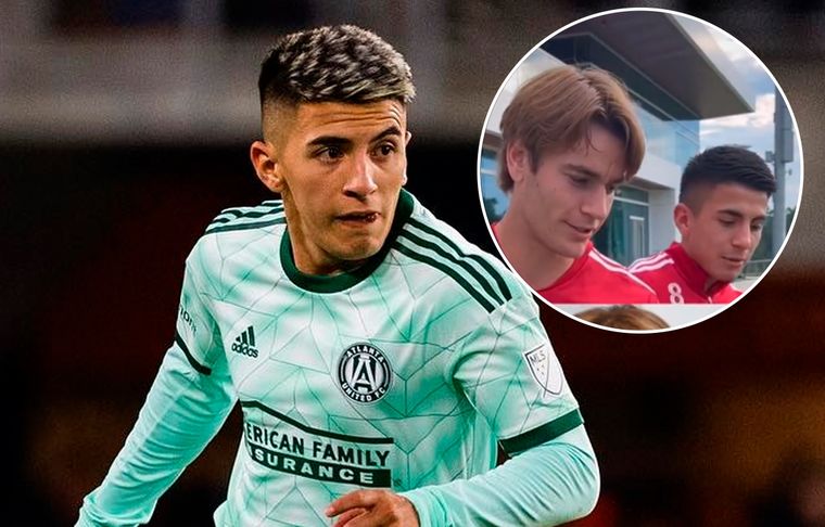 Thiago Almada El argentino eligió su celebrity crush en un desafío para TikTok.