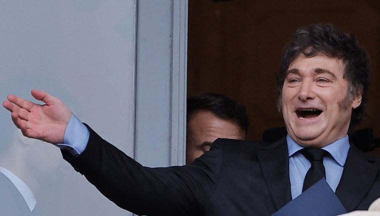 El presidente Javier Milei. Foto: EFE