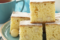 Agasaja a tus seres queridos con este postre increíble: brownies de chocolate blanco Foto: Rebañado