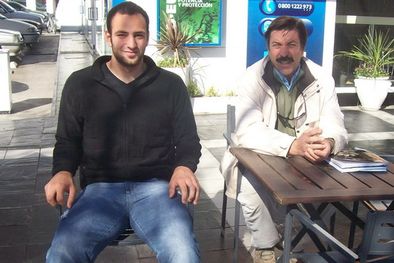 MDZol | Sebastián junto al Director Deportivo de San Jorge Pepe Cortizo.