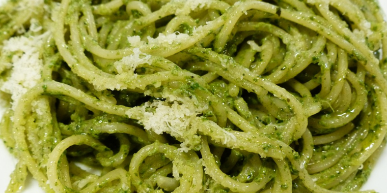 Pasta con pesto Foto: pixabay