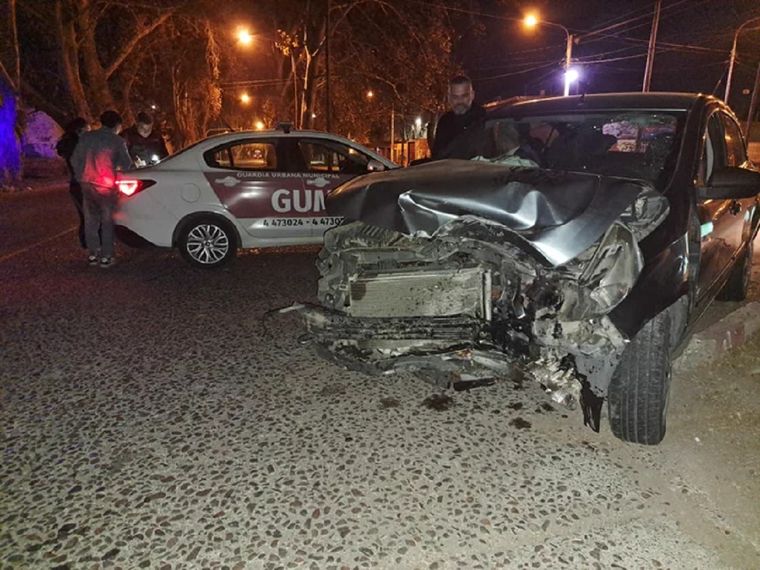 Uno de los conductores del vehículo estaba alcoholizado. Foto: Twitter @MATIPASCUALETTI