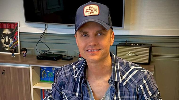 La figura del canal habló sin filtros. Foto: Instagram/ @santidelmoro.&nbsp;