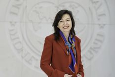 La vocera del FMI, Julie Kozack. Foto: NA