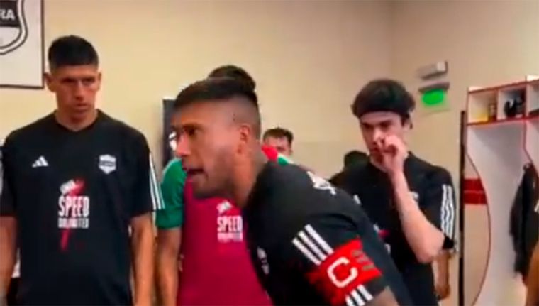 Spreen estuvo presente en la arenga de Milton Céliz. Foto: Captura Prensa Riestra