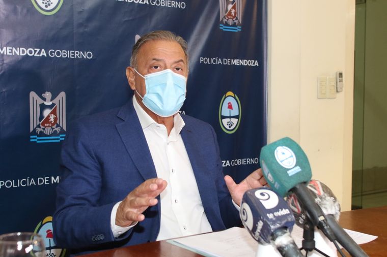 Raúl Levrino, quien anunció oficialmente el alejamiento de Munives. Foto: Maximiliano Ríos/MDZ