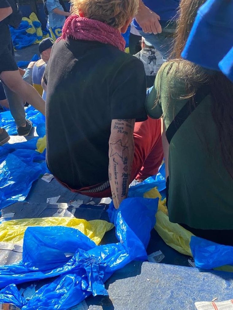 El tatuaje por el que los hinchas de Boca habrían descubierto que el agredido era de River