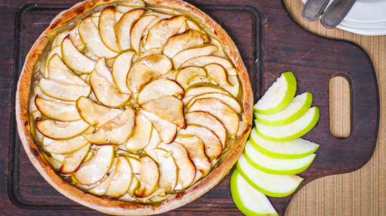 Tarta de manzana para principiantes. Foto: Maru Botana TV