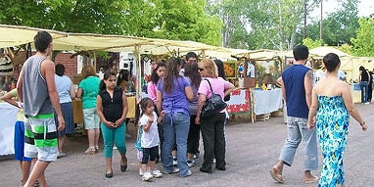 Imagen de la Feria de Arte e Integración, Rama Caida Foto: Internet